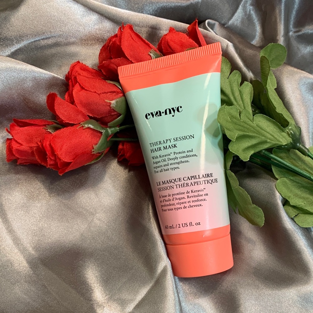 🌹 eva - nyc • Trending Therapy Session Hair Mask — Keravis • Protein • Argan Oil